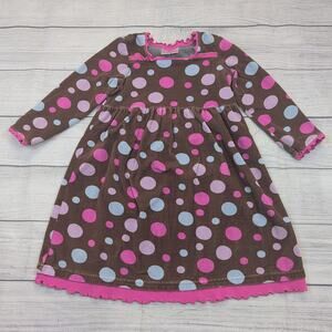 4 Hanna Andersson Polka Dot Velour Dress